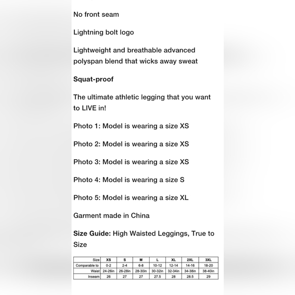 Azur Fit Legging - Picture 8 of 8